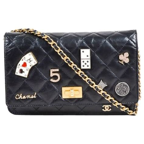 chanel wallet on chain vintage|chanel reissue wallet on chain.